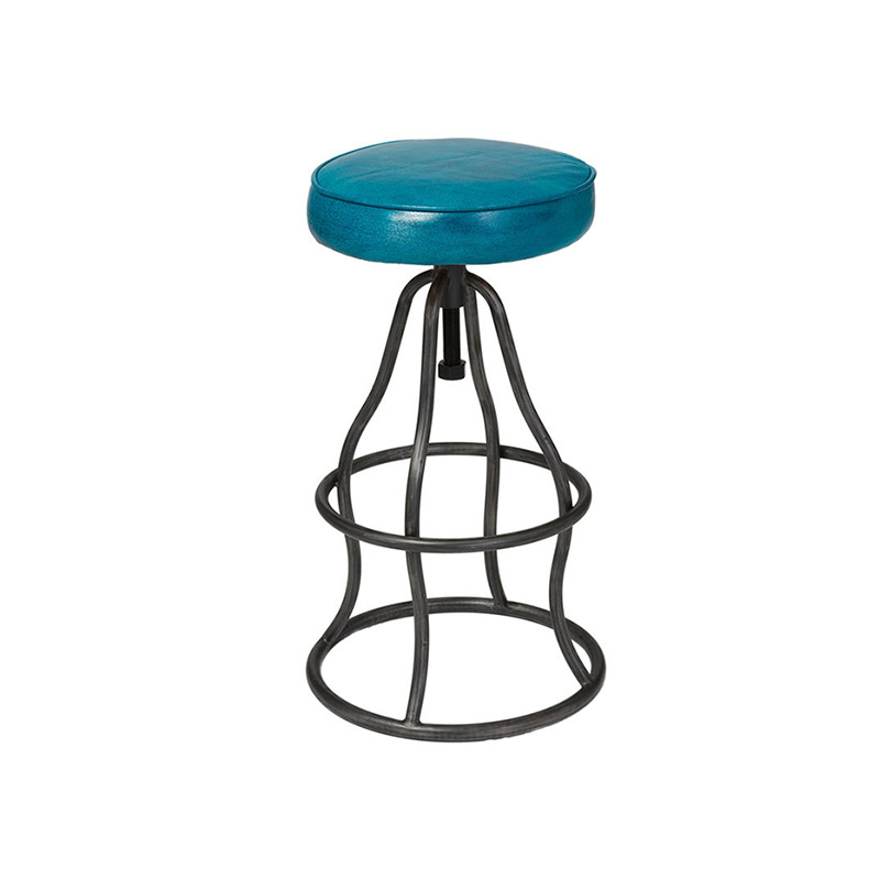 Bowie Bar Stool Peacock Blue - The Home Workshop - Home Furniture - Office Furniture
